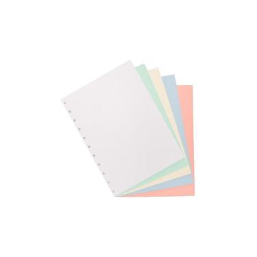 Imagem de Refil Caderno Inteligente Liso Colorido Grande 80g 50 Folhas