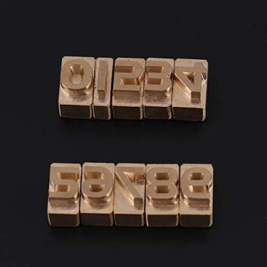 Imagem de Folha de carimbo quente, você pode combinar livremente uma ferramenta especial para o seu livro de recortes de couro em relevo em madeira para o trabalho para viagens ao ar livre para casa