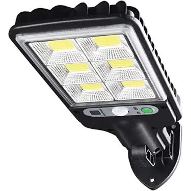 Imagem de KIICN Luzes solares ao ar livre, 72 LEDs com sensor de movimento solar com 3 modos, ilu...