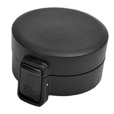 Imagem de Garrafa de água a Vácuo, Copo de café Isolado Aço Inoxidável 380ml Seguro para Escritório para chá (Preto)