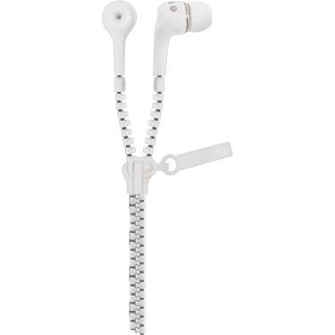 Imagem de Fone de Ouvido Intra Auricular Com Zíper Branco - Newex