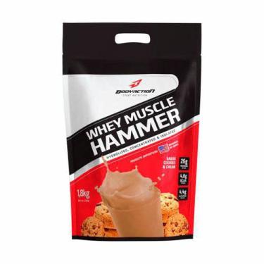 Imagem de Whey Muscle Hammer (1,8Kg) - Sabor: Cookies And Cream - Body Action