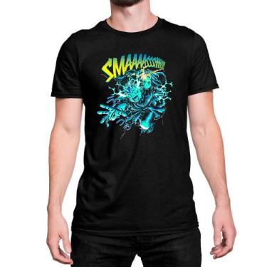 Imagem de Camiseta T-Shirt Smash Slayer My Hero Academy Azul Blue - Store Seven