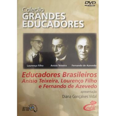 Imagem de DVD Grandes Educadores - Educadores Brasileiros: Anísio Teixeira, Lourenço Filho e Fernando de Azevedo [dvd]