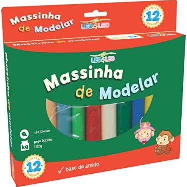 Imagem de Massa para Modelar, Leonora, Leo&Leo, 4358, Pacote de 12 Estojos com 12 Cores cada