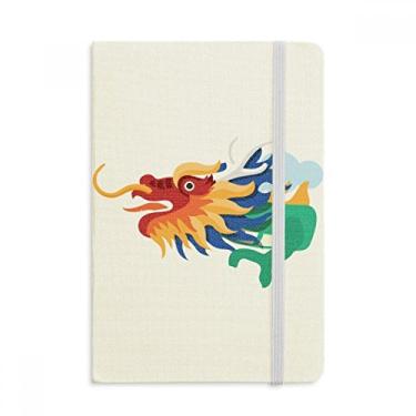 Imagem de China Dragon Traditional Culture Art Pattern Notebook Official Fabric Hard Cover Classic Journal Diary