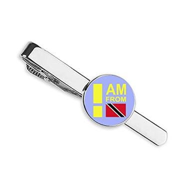Imagem de Clipe de gravata I Am From Trinidad Tobago para presente de homem de negócios