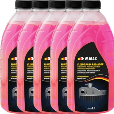 Imagem de 5 Fluido Aditivo para Radiador Proteção e Limpeza Arrefecimento W-Max Wurth 1L