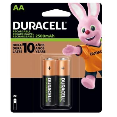 Imagem de Pilha Duracell Pequena AA C/2 Recarregavel