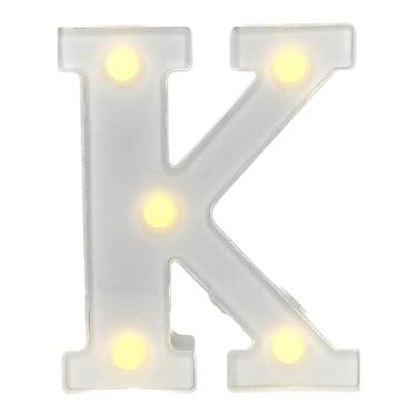 Imagem de Luminaria PEQUENA com led - Letras (K)