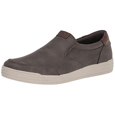 Imagem de Nunn Bush Tênis masculino Kore City Walk Slip-On, Cinza, 12 Wide