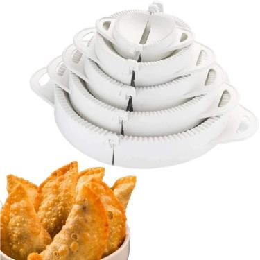 Imagem de Kit de 5 Formas para Fazer Pastel - Conjunto de Forma Para Fazer Pastel Fogazza Risole...