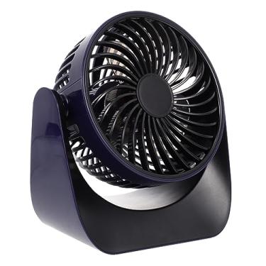 Imagem de Luxshiny 2 Conjuntos ventilador de mesa recarregável ventilador de ar condicionado portátil fã ventilador portátil ventilador pequeno USB ventoinha ventilador elétrico escritório plástico