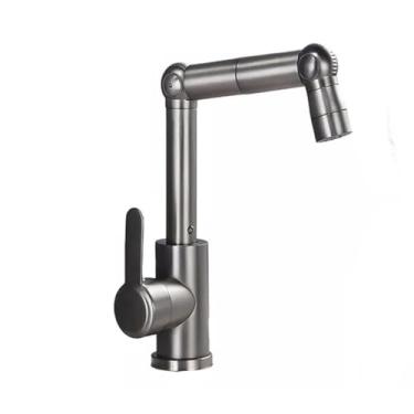 Imagem de Torneira Pia Banheiro Lavabo Giratoria Misturador Monocomando Rotacao 360 Cromado 6001