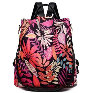 Imagem de Mochilas antirroubo de moda mulheres de alta qualidade marca famosa