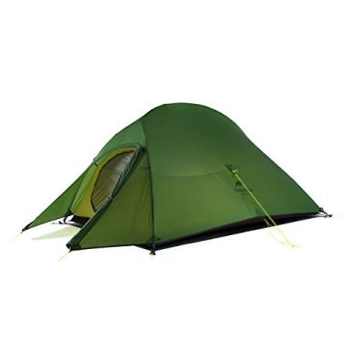 Imagem de Naturehike Barraca Cloud Up Free Standing para 2 pessoas, barraca ultraleve de nylon de camada dupla para duas pessoas (2 pessoas, nylon 20D verde floresta)