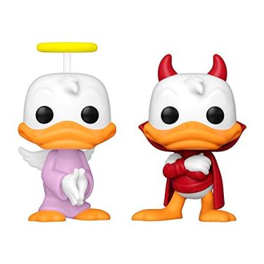 Imagem de Funko Disney Pop! Donald's Shoulder Angel & Devil Vinyl Figure Set 2022 Wondrous Convention Exclusive 2 pack