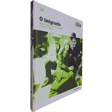 Imagem de Livro/DVD Coleção Folha Charles Chaplin Vol. 18 O Imigrante Inclui &quot;Rua da Paz&quot;, O Balneário&quot; e Outros 4 Curtas