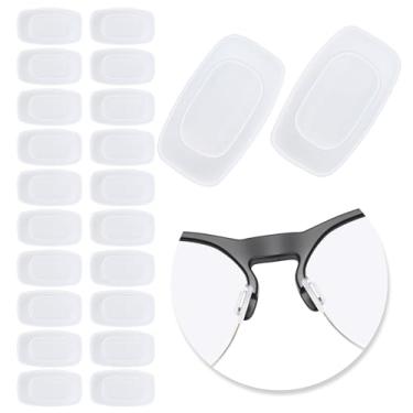 Imagem de Glintbay 10 pares de protetores de nariz para óculos de sol Oakley Chrystl OO4136/Coldfuse OO6042/Chave de trinco M/Latch Alpha OO4128/Latch Ti OX5134/Diecutter OO4137/Lugplate OO4139/Spindle OX3235 -