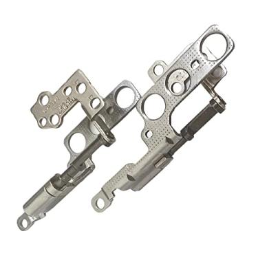 Imagem de Huasheng Suda Conjunto de dobradiças de eixo de tela LCD para laptop lado direito + esquerdo para HP Pro P14-EH TPN-W154