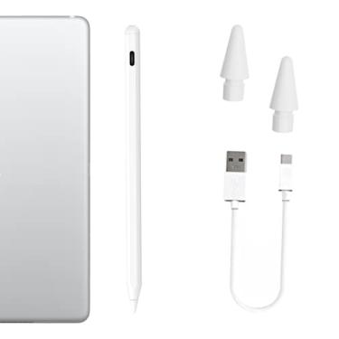 Imagem de Caneta Stylus Pencil 4096 para Apple iPad 10º-6º (2018-2021), iPad Pro 11 polegadas/12,9 polegadas (2018-2022), iPad Air 5ª a 3ª iPad Mini 6/5ª geração, Apple Pencil com rejeição da palma e