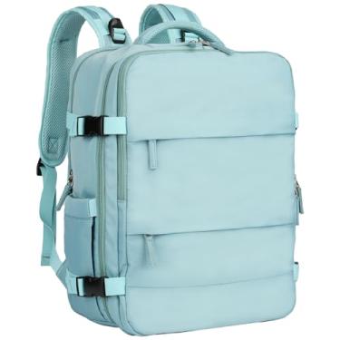 Imagem de Dikaslon mochila de viagem, Azul claro, Large