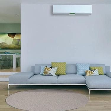 Imagem de Tapete Sisal Ch Redondo Liso 200cm Apaeb Areia