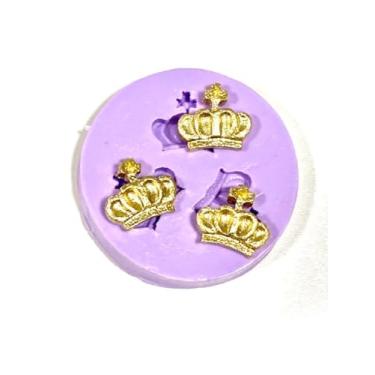 Imagem de Confeitaria dos moldes, F5 MOLDE DE SILICONE MINI COROAS CONFEITARIA BISCUIT