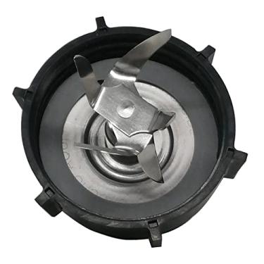 Imagem de Lâmina de trituração de gelo de 4 pontos de aço inoxidável e fundo de frasco de liquidificador 4902 e kit de junta de 2 peças, compatível com todos os liquidificadores Oster Classic Series e Osterizer