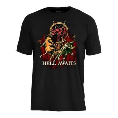 Imagem de Camiseta Slayer Hell Awaits - Stamp