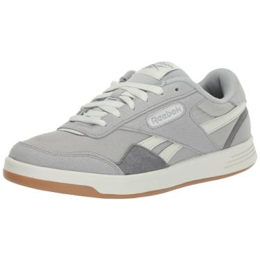 Imagem de Reebok Tênis de lona unissex adulto Court Advance, Cinza puro 3/giz/cinza puro 34, 4