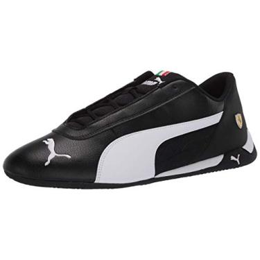 Imagem de PUMA Tênis unissex adulto Ferrari R-cat, Puma, preto-puma branco-puma preto, 14