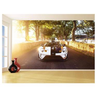 Imagem de Papel De Parede Carro Ford Gt Esportivo Lemans 3,5M Car80