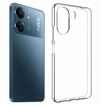 Imagem de  Capa Capinha Space Hybrid Clear Anti-Impacto P/ Xiiaomi Pooco C65 