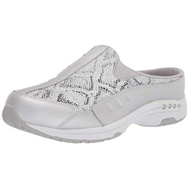 Imagem de Easy Spirit Pantufa feminina Tslip2, Cinza, 6 Narrow