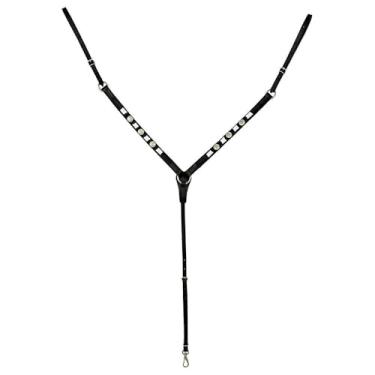 Imagem de Peitoral de Couro SV5181 - Preto