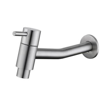 Imagem de Torneira Inox de Banheiro/Lavatório Design Parede Link Doan NOX10