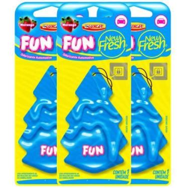 Imagem de Kit 3 Aromatizantes Carro Cheirinho Bom Muitas Fragrâncias - Luxcar, M