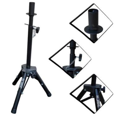 Imagem de Suporte Tripé Pedestal Caixa Som Portátil 30Kg Profissional - IBOX