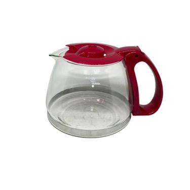 Imagem de Jarra Para Cafeteira Britânia Cp15 Inox Vermelha - PHILCO