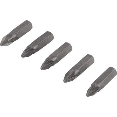 Imagem de Jogo de Bits Ponteira Pozidrive c/ enc 1/4" Nº 2X25mm Vonder