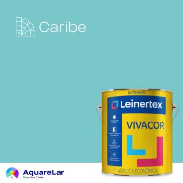 Imagem de Vivacor Acrílica Leinertex Fosco 3,6L, CARIBE PLUS, 3,6L