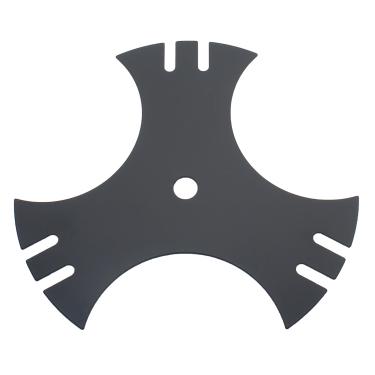 Imagem de FDXGYH Lâmina de corte universal de 22,8 x 22,9 cm (orifício central de 1,5/20.3 cm) Lâmina estrela de 3 lados para Edger Model 781-0748, 40-009, 490-105-M017, 981-0748, TB554, TEB515, 24777222. 460