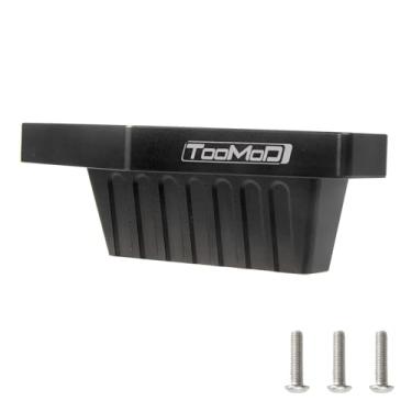 Imagem de TOOMOD CW-01 Aluminum Front Lower Arm Mount for Tamiya RC 1/12 CW01 Lunch Box Midnight Pumpkin Chassis Upgrades Parts（Black）