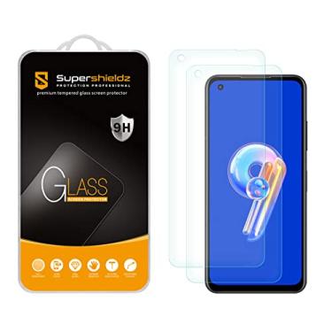 Imagem de (Pacote com 2) Supershieldz projetado para Asus Zenfone 9 protetor de tela de vidro temperado, antiarranhões, sem bolhas