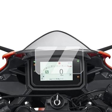 Imagem de WORLDMOTOP Película protetora de tela para instrumentos, motocicleta, conjunto de arranhões, proteção de painel de substituição para Honda CBR400R CBR 400R 2024 2025