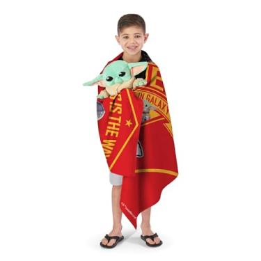 Imagem de Northwest Conjunto de travesseiro e toalha de praia NFL Kansas City Chiefs Star Wars Personagem Hugger 68,5 x 137,2 cm, protetor infantil