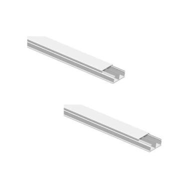 Imagem de Kit 2 Canaleta Sistema X 20x12mm Legrand 30801ADX Legrand