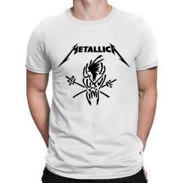Imagem de Camiseta Masculina Metallica Banda Show Camisa Algodão - SEMPRENALUTA,
