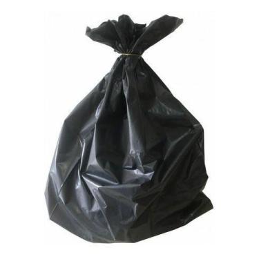 Imagem de Saco Plástico Lixo Preto 30litros  100unidades - Abnt - HIGIPACK